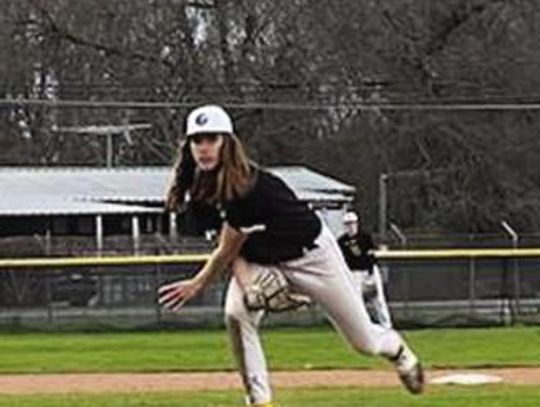 Senior left handed pitcher Jack Abston