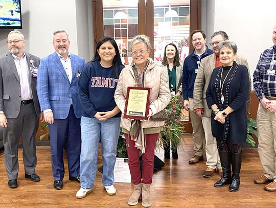 Suki O’Neal Named Fall 2025 Recipient ofA&M-Texarkana Community Leadership Excellence Award