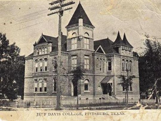 The Jeff Davis College—Pittsburg’s first Public School Building