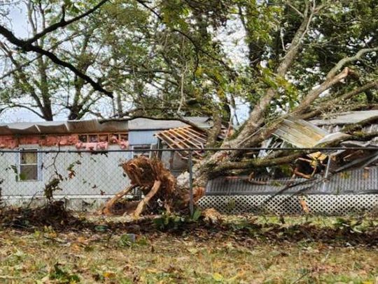 Tornado leaves path of destruction across New Boston
