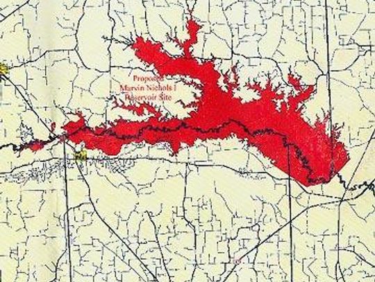 TWDB issues results of Marvin Nichols feasibility study