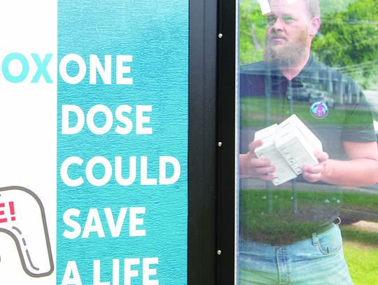 Vending machines offer access to free resources