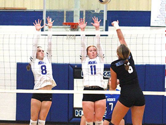 Volleyball ups and downs in district play