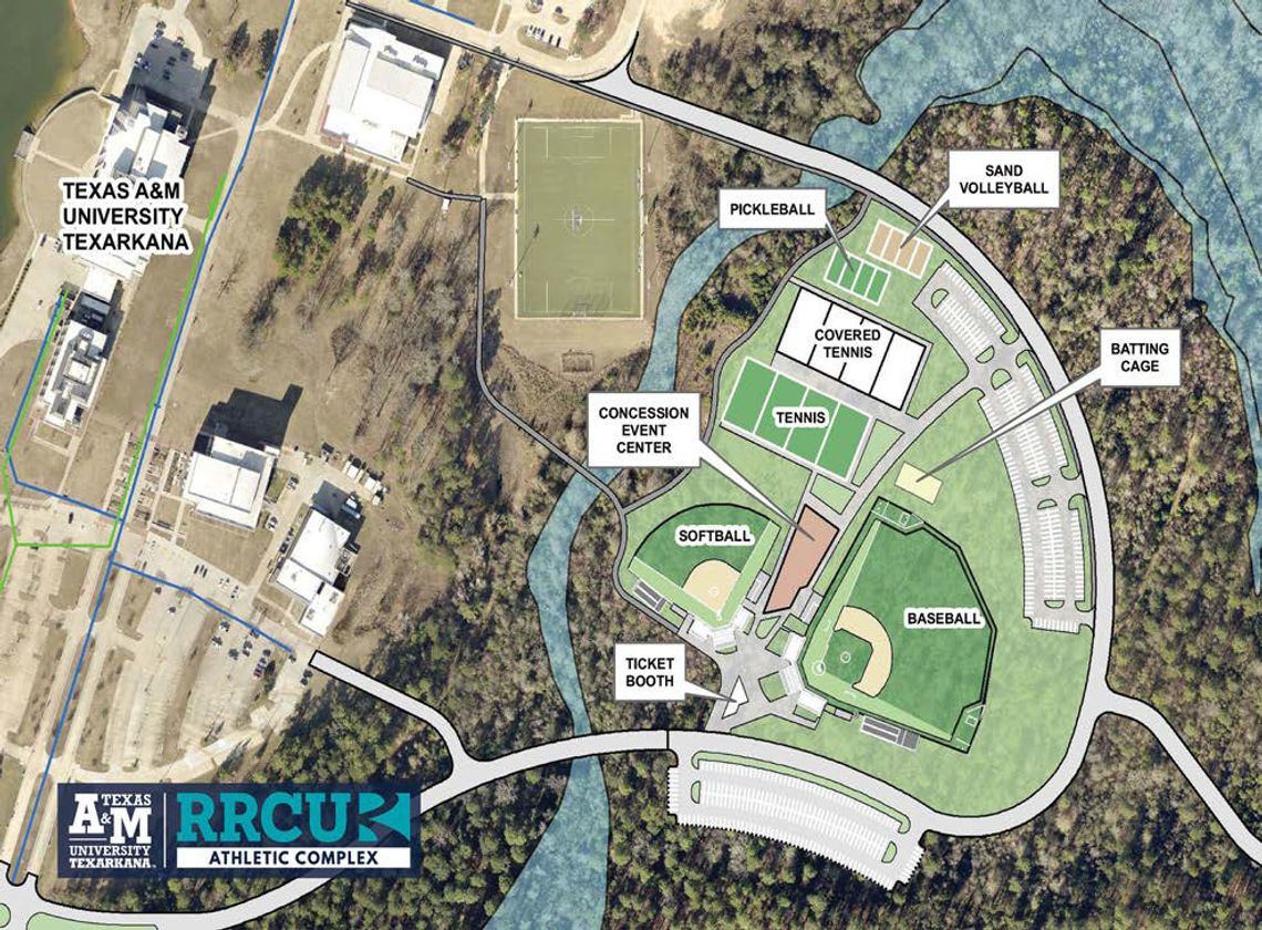 A&M-Texarkana Unveils Details of New RRCU Athletics Complex