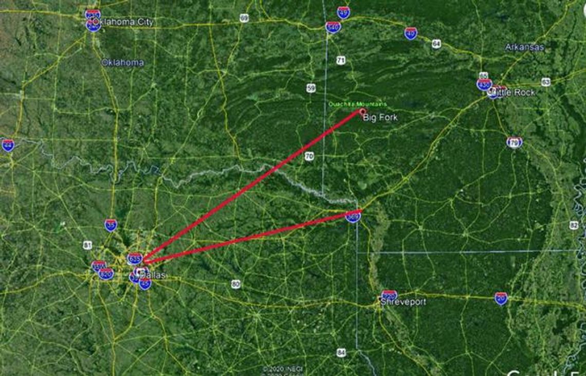 Alternative to Marvin Nichols surfaces in Arkansas Alternative to Marvin Nichols surfaces in Arkansas