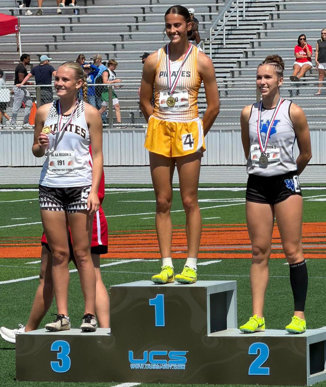 Area Athletes Sprint, Leap their Way to State