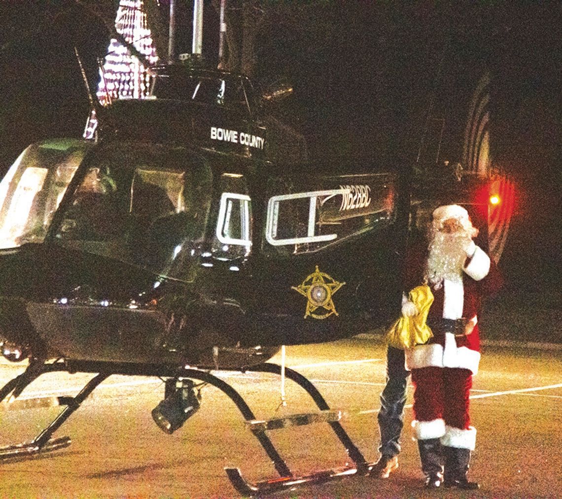 BCSO christens updated helicopter thanks to Texarkana College
