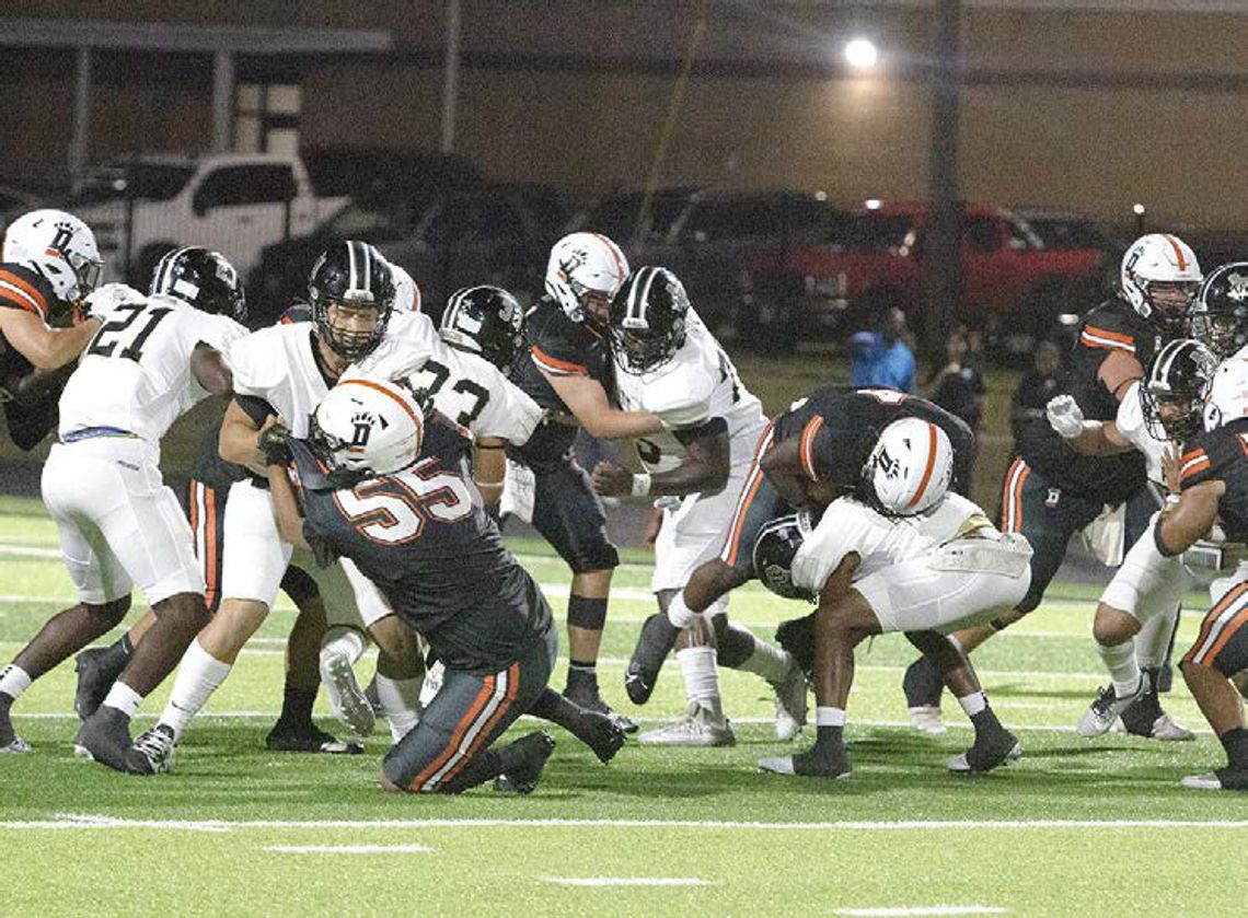 Bears lone winner in local football action