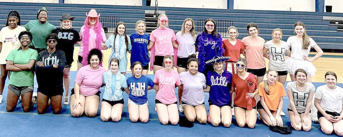 Bigs and Littles something to cheer about at Hooks High