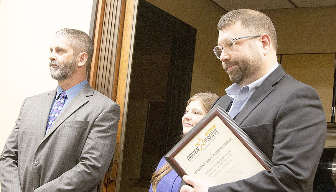 Bowie County’s Davis earns award for his department’s performance