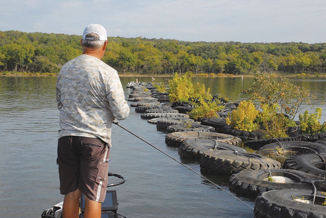 Cover Nuts - Shallow wood, vegetation a haven for largemouths in high water situations