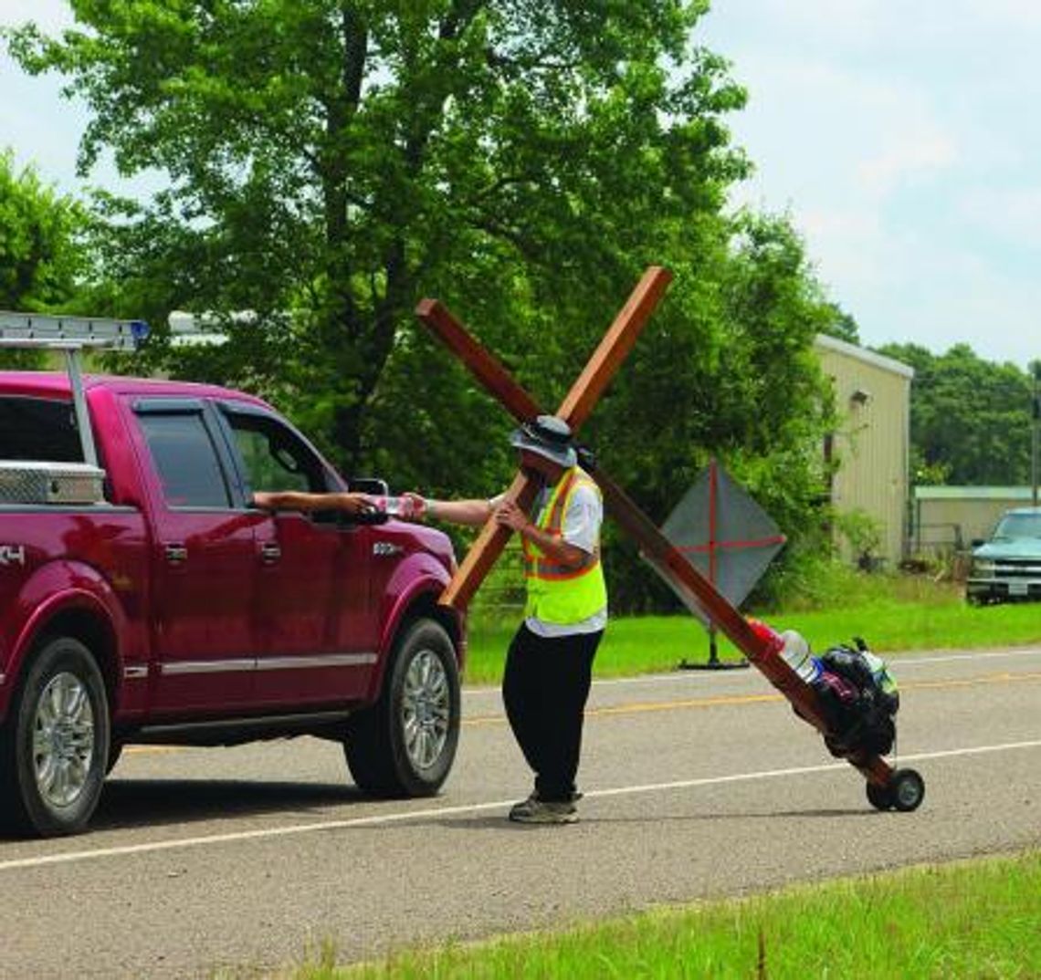 Cross Country with the Cross of Christ