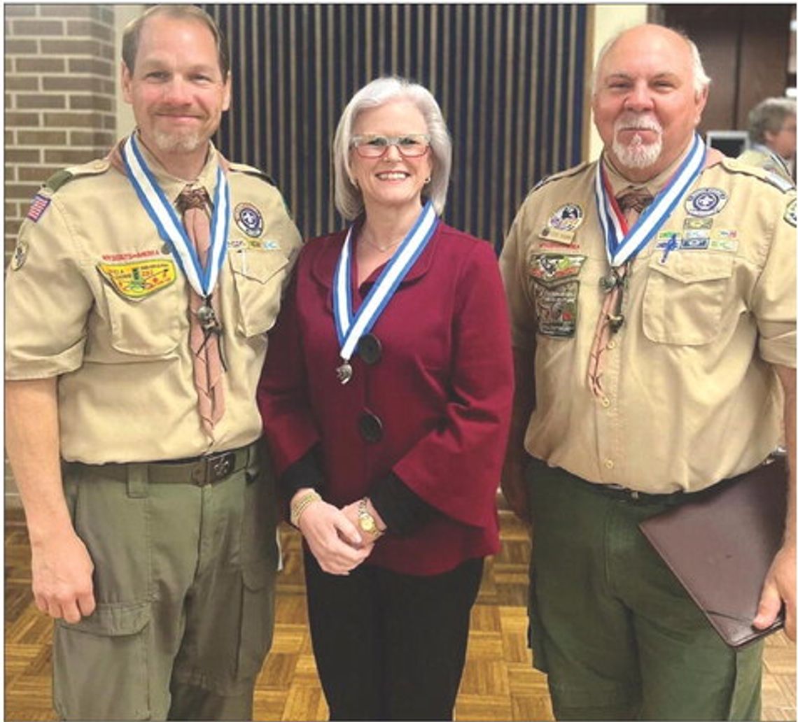Cunningham honored with top volunteer award