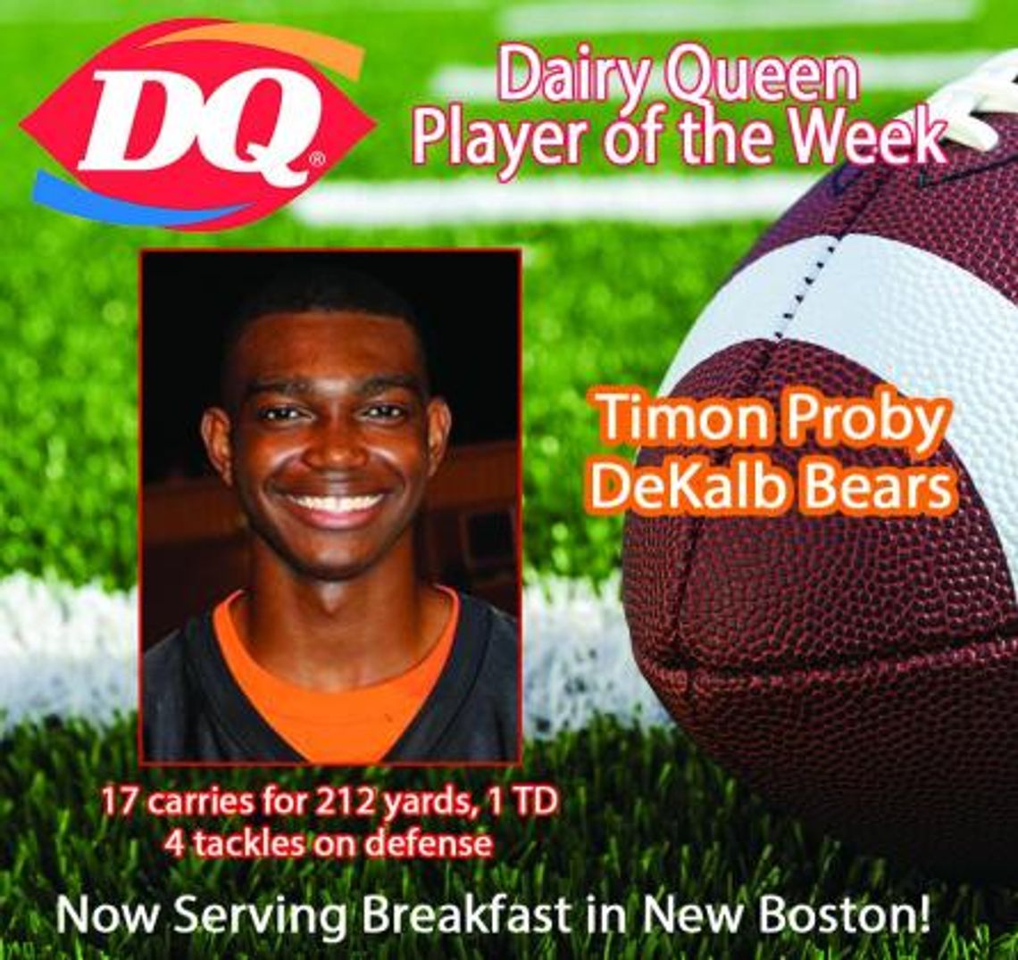 Dairy Queen Player of the Week
