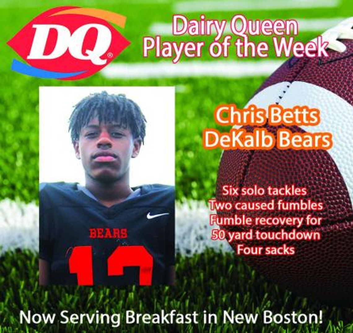 Dairy Queen Player of the Week