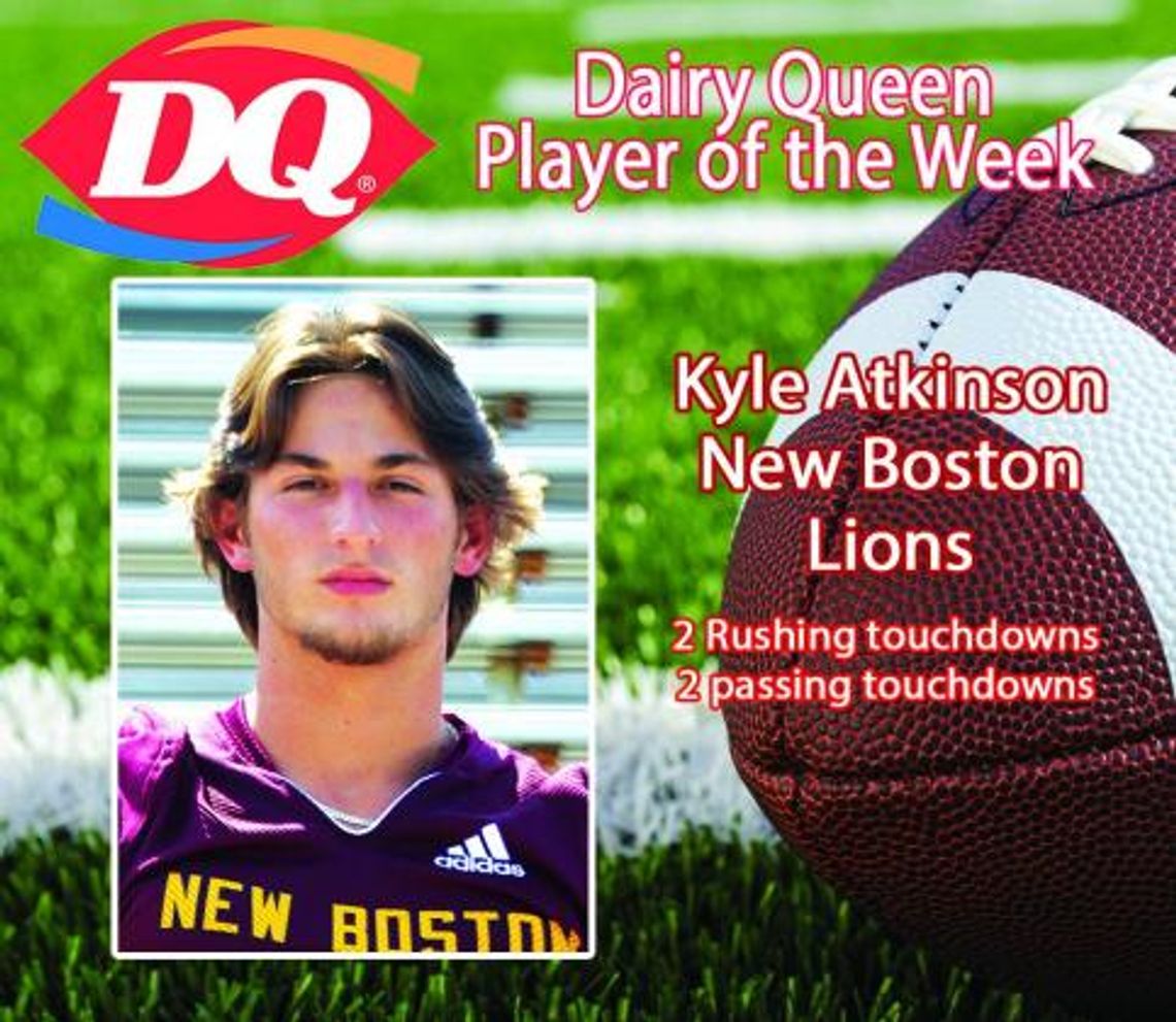 Dairy Queen Player of the Week-Kyle Atkinson