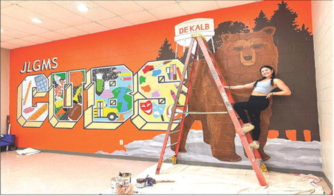 DeKalb artist hopes to bring community together through murals