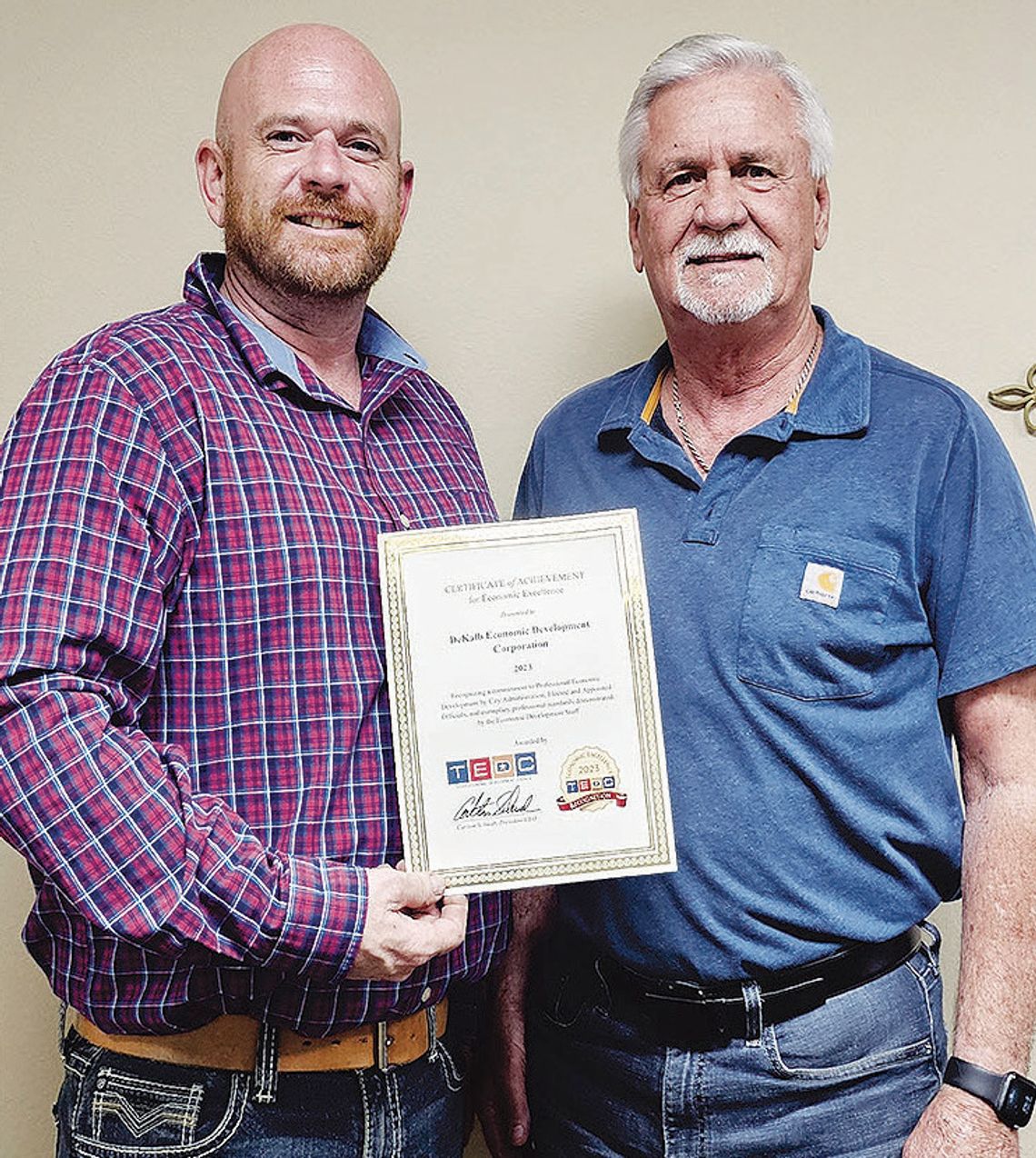 DeKalb EDC honored DeKalb EDC honored