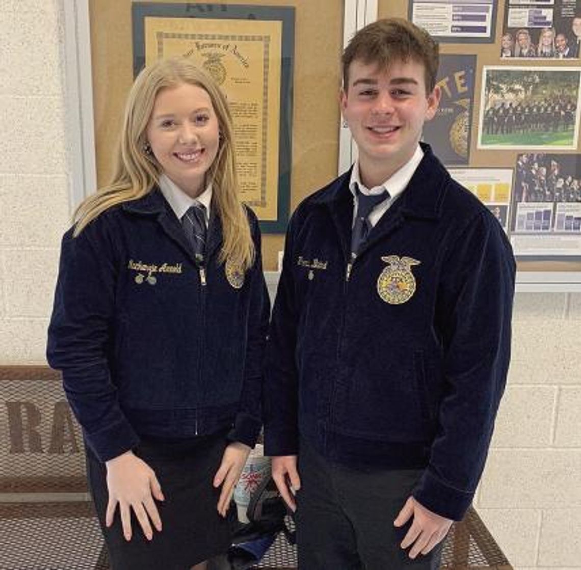 DeKalb FFA’s Baird and Arnold named 2023 Texas FFA Foundation ambassadors