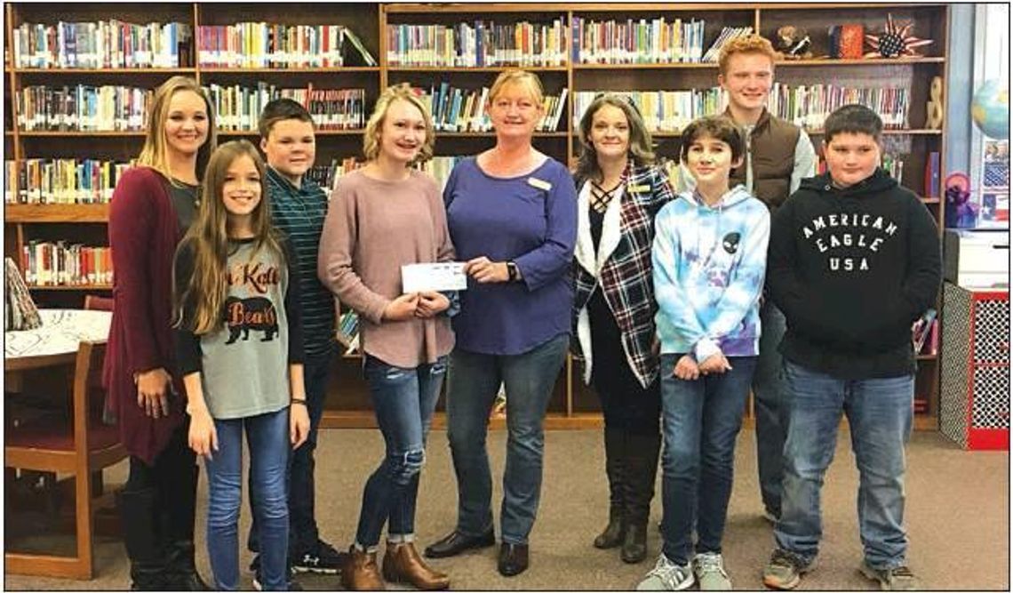 DeKalb Middle School students make donation
