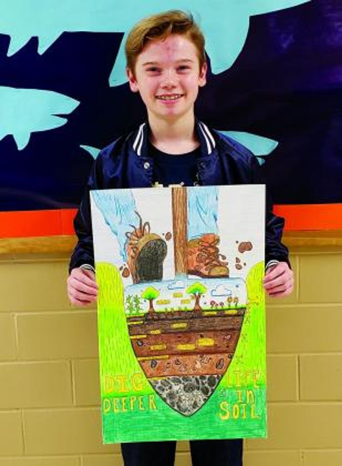 DeKalb’s Barger earns top honors with art project