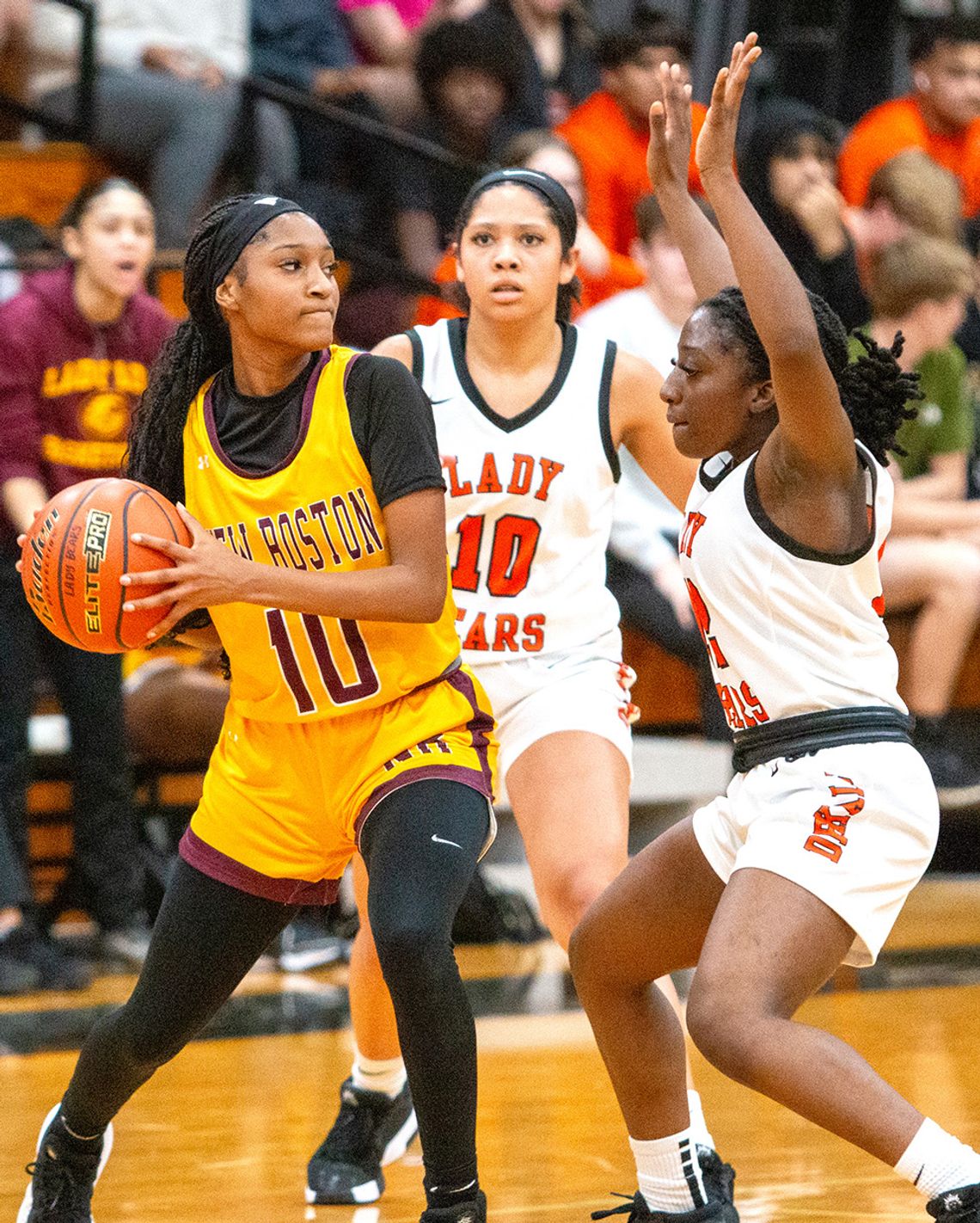 DeKalb takes two from New Boston in district play