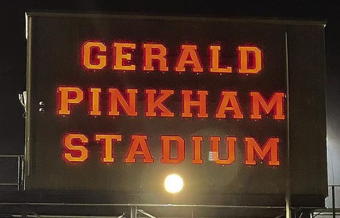 DISD honors Pinkham with stadium rebranding