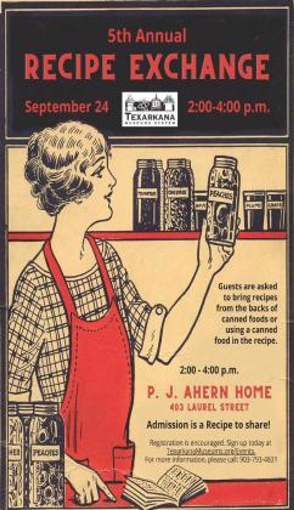 Fifth Annual Recipe Exchange Offers Vintage Recipes to Sample