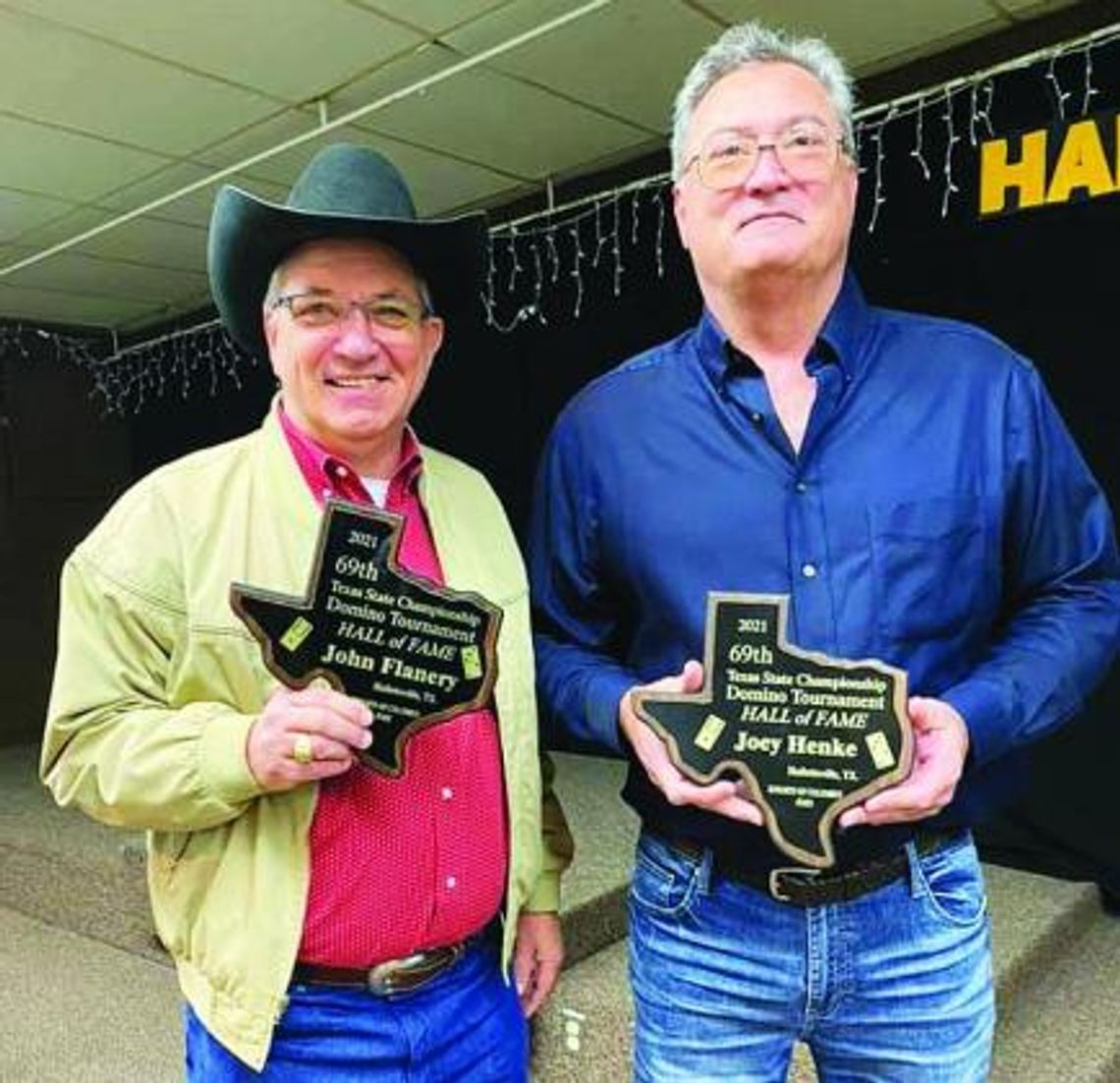 Flanery inducted into Texas Dominoes Hall of Fame