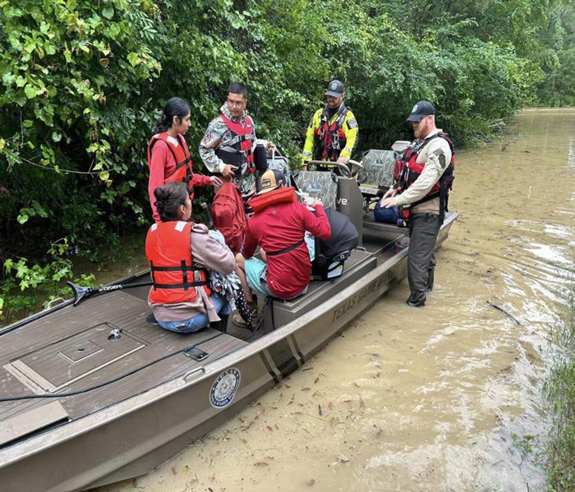 Getting All Wet--Of floods, displaced wildlife and spring fish stocking efforts