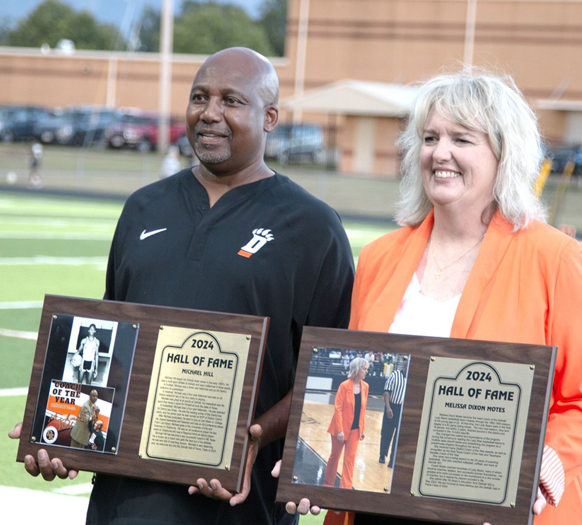 Hill and Motes inducted into DeKalb Hall of Fame