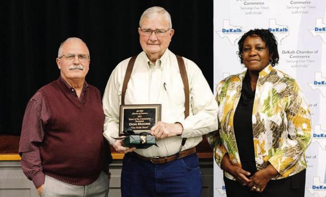 Honors handed out at DeKalb Chamber Banquet