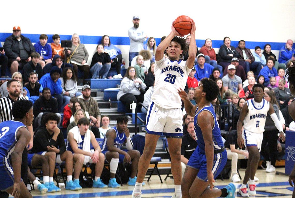 Hooks boys, girls earn wins in district contest