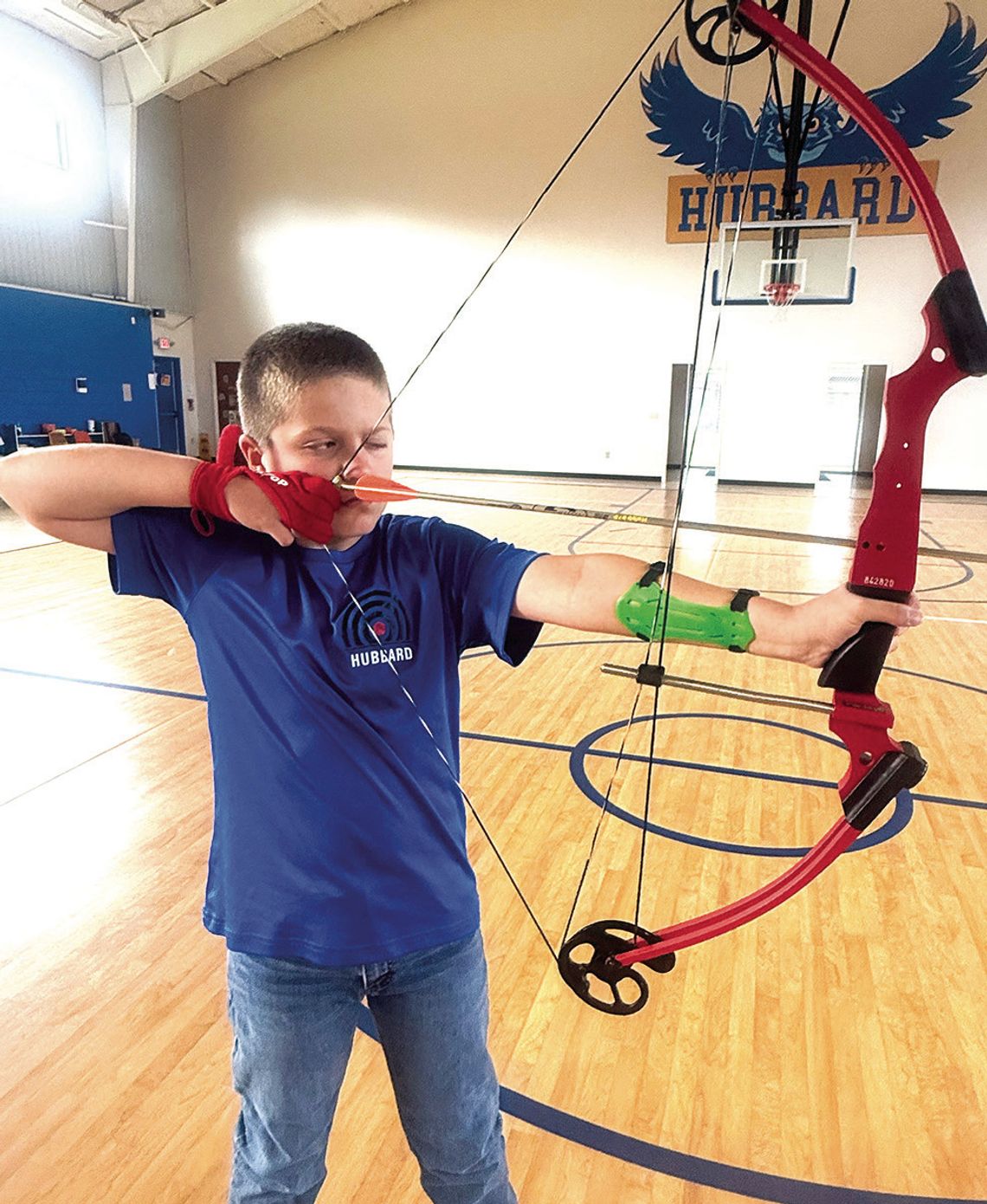 Hubbard student’s love of the sport earns him a spot in national archery championships