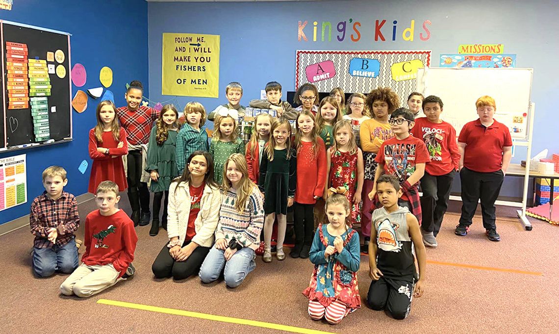 King’s Kids show the Gospel to the community