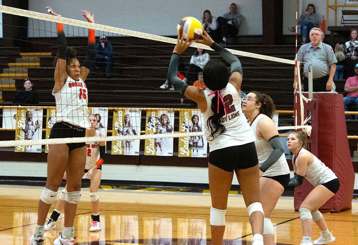 Lady Lions chewing up opponents to lead district standings