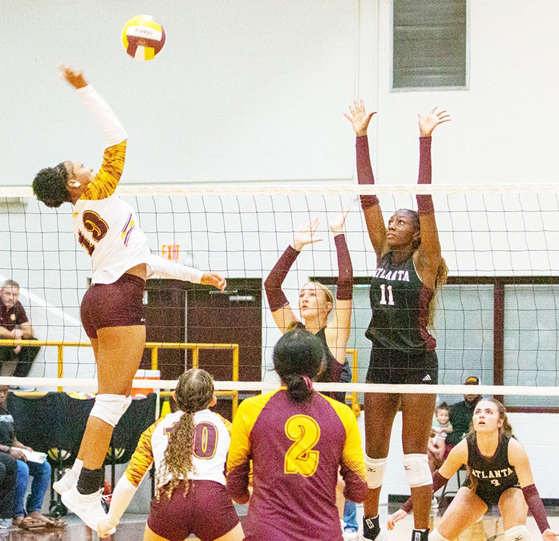 Lady Lions earn two district wins