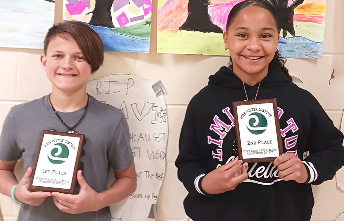 Local Bowie County Residents Recognized in Texas Conservation Awards Program