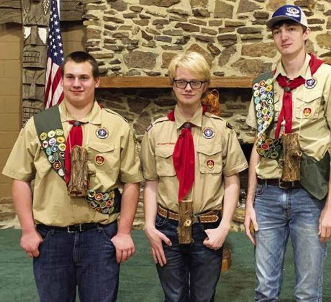 Local Boy Scouts earn Eagle Scout rank after being in scouts together since grade school Local Boy Scouts earn Eagle Scout rank after being in scouts together since grade school