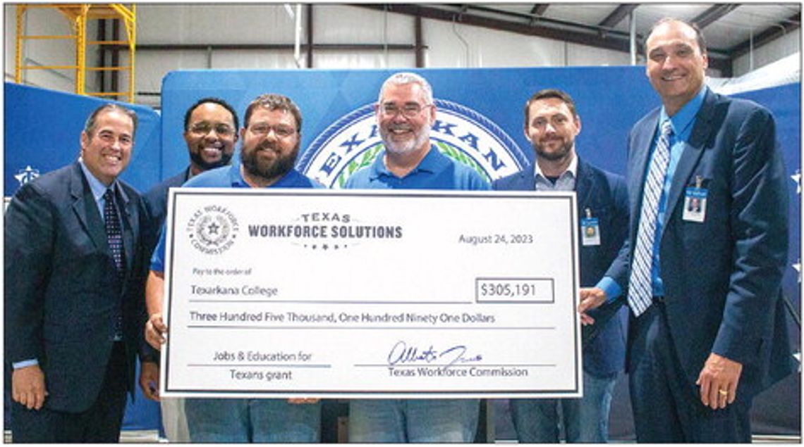 Local schools receive funding checks from Texas Workforce Commission