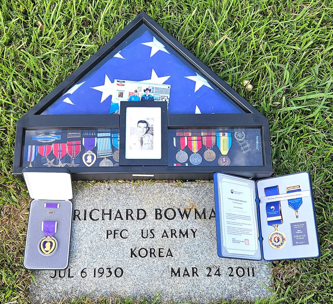 Local war veteran honored posthumously for his years of service in Korean War