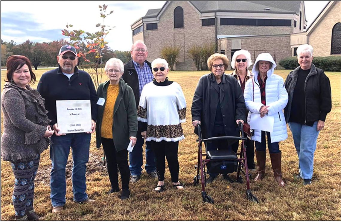Longtime NB mayor remembered on Arbor Day by Dogwood Garden Club