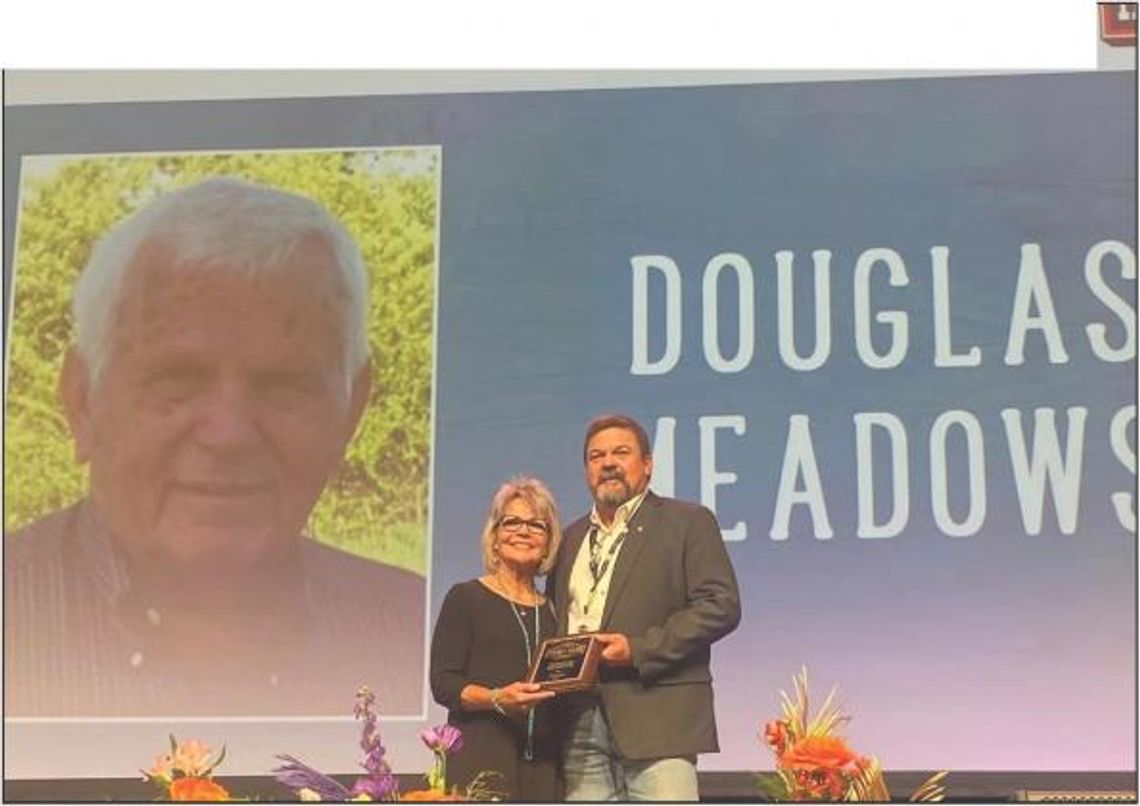 Meadows inducted into Ag Hall of Fame