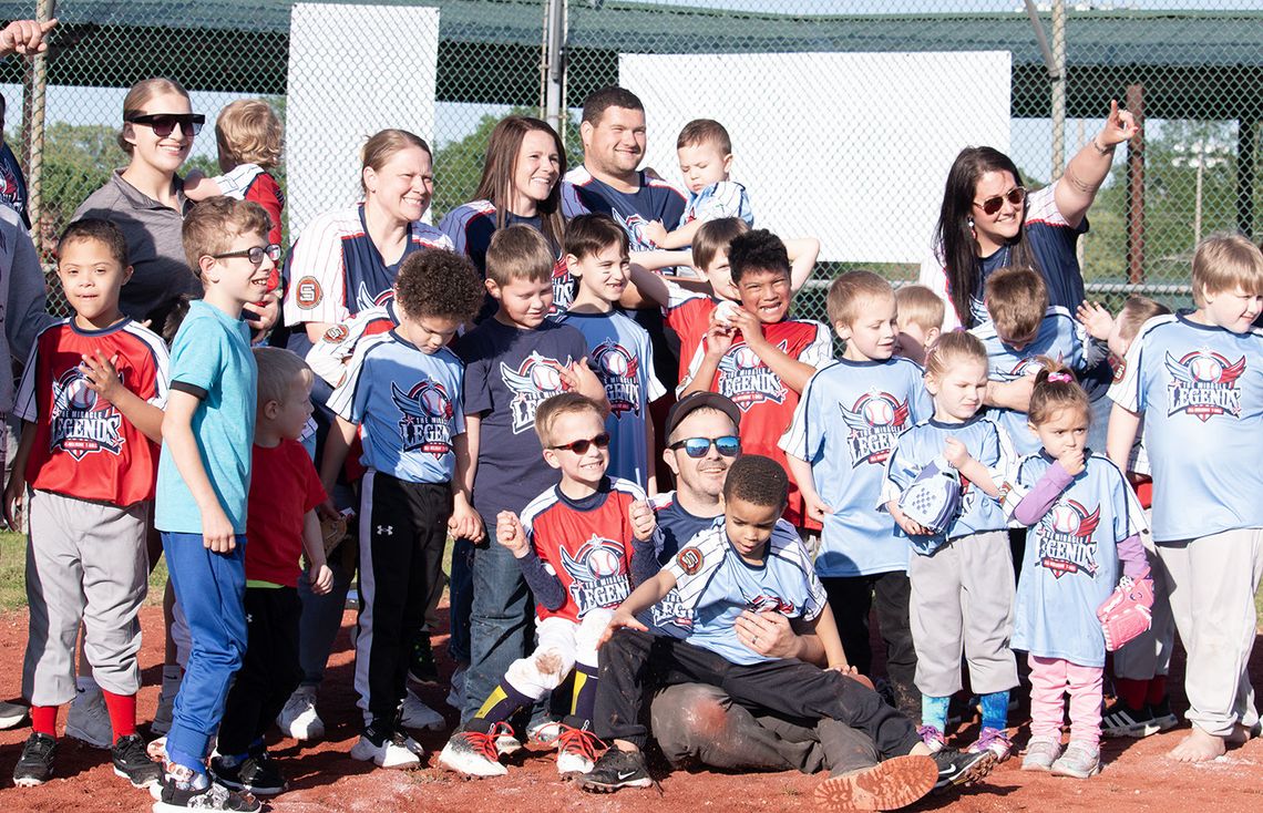 Miracle Legends celebrate Opening Day