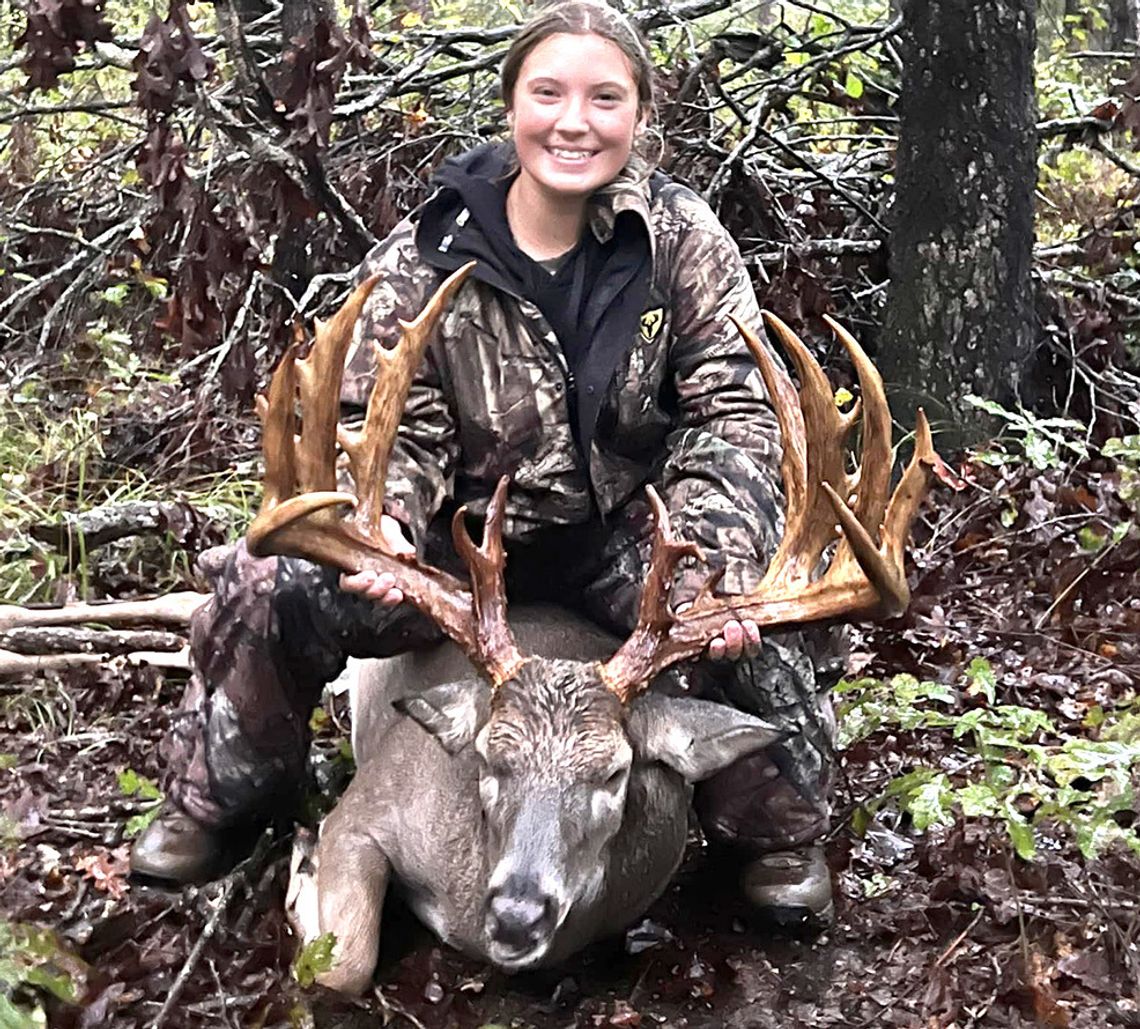 Monster buck taken down