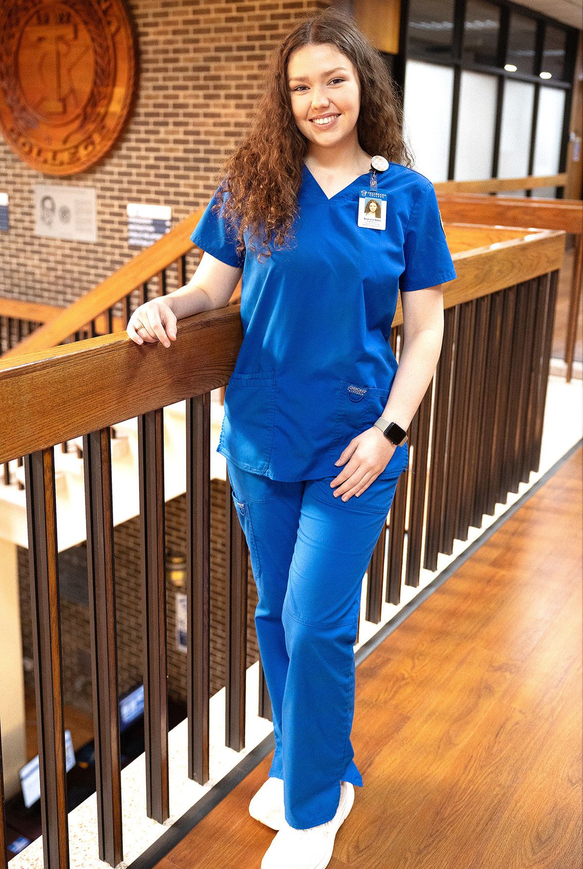 Motes fulfilling her lifelong dream to be a nurse