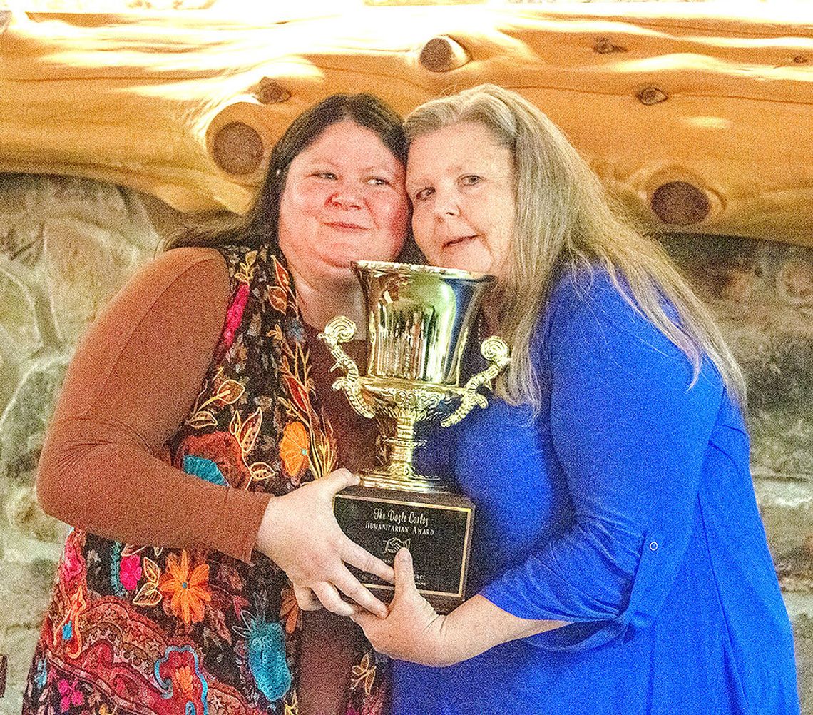 New Boston Chamber honors Beth Little with Doyle Corley Humanitarian of the Year Award