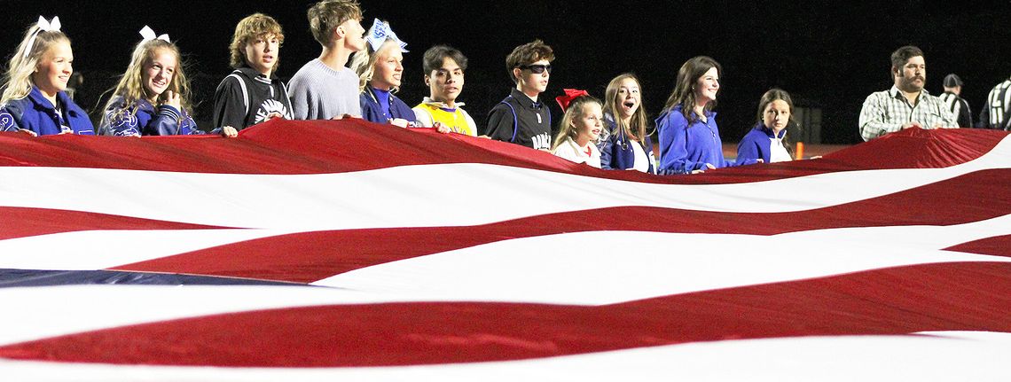 O’er the land of the free and the home of the brave