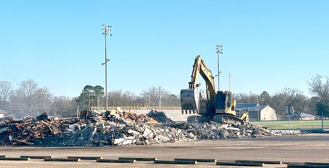 Out with the old...