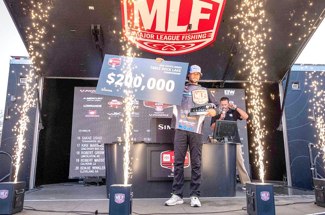 Outdoors Briefs--Texas bass pro reels in $202,500 in Toyota Championship